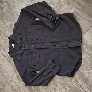 Long sleeve button up top